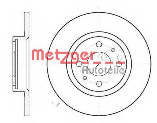 METZGER 619100 гальмівний диск