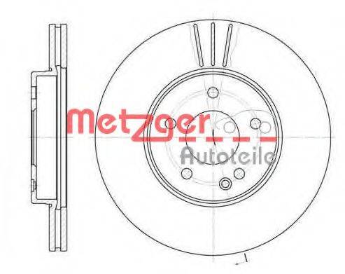 METZGER 631310 гальмівний диск