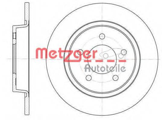 METZGER 688000 гальмівний диск