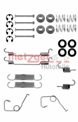 METZGER 1050705 Комплектуючі, гальмівна колодка