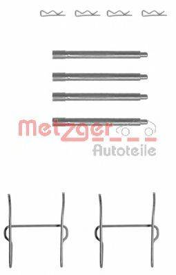 METZGER 1091149 Комплектуючі, колодки дискового гальма