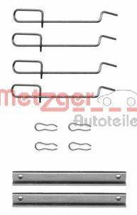 METZGER 1091151 Комплектуючі, колодки дискового гальма