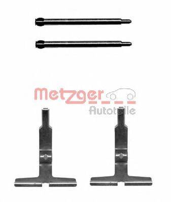 METZGER 1091602 Комплектуючі, колодки дискового гальма