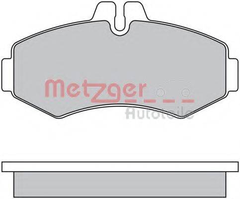 METZGER 1170303 Комплект гальмівних колодок, дискове гальмо