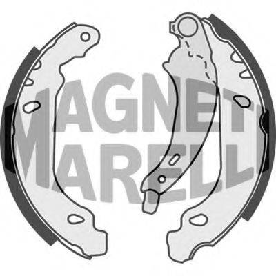 MAGNETI MARELLI 360219192189 Гальмівні колодки