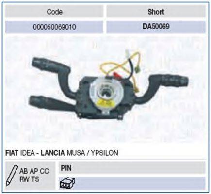 MAGNETI MARELLI 000050069010 Вимикач на колонці кермового керування