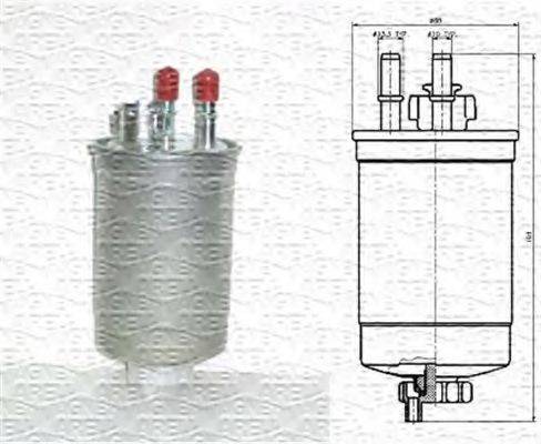 MAGNETI MARELLI 213908583000 Паливний фільтр