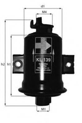 MAGNETI MARELLI 154096317140 Паливний фільтр