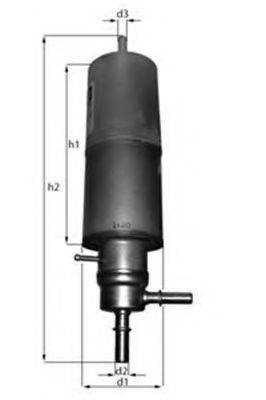 MAGNETI MARELLI 154068243200 Паливний фільтр