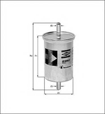 MAGNETI MARELLI 154703494910 Паливний фільтр