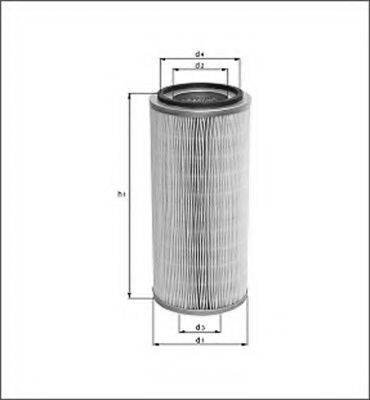 MAGNETI MARELLI 154066304380 Повітряний фільтр