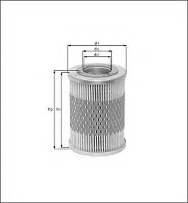 MAGNETI MARELLI 154075263120 Масляний фільтр