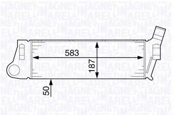 MAGNETI MARELLI 351319201850 Інтеркулер