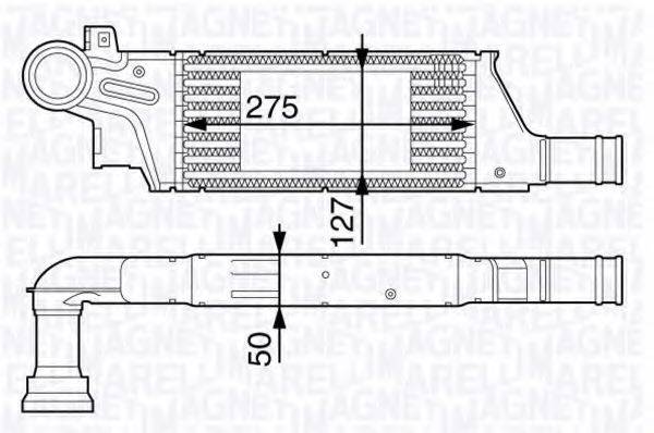 MAGNETI MARELLI 351319201880 Інтеркулер