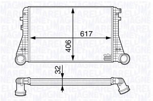 MAGNETI MARELLI 351319201960 Інтеркулер