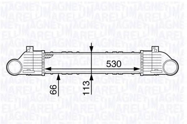 MAGNETI MARELLI 351319202110 Інтеркулер