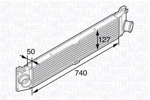 MAGNETI MARELLI 351319202150 Інтеркулер