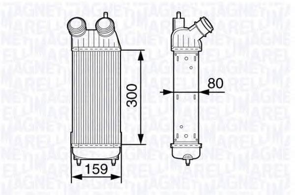 MAGNETI MARELLI 351319202310 Інтеркулер