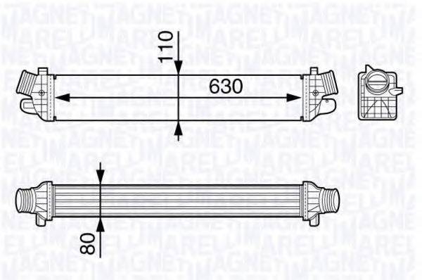 MAGNETI MARELLI 351319202970 Інтеркулер