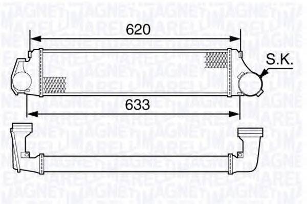 MAGNETI MARELLI 351319203420 Інтеркулер