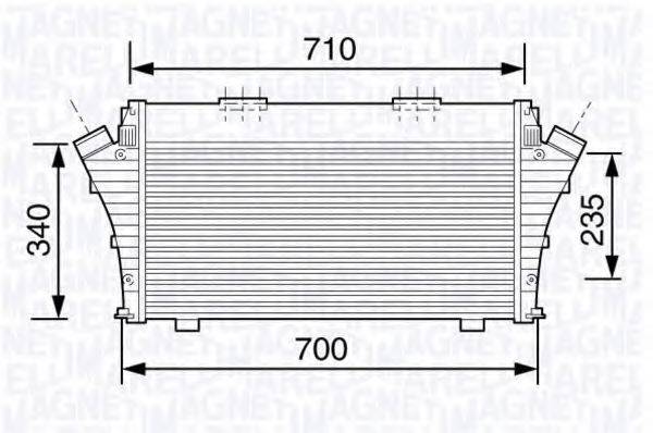 MAGNETI MARELLI 351319203460 Інтеркулер