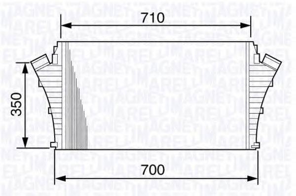 MAGNETI MARELLI 351319203500 Інтеркулер