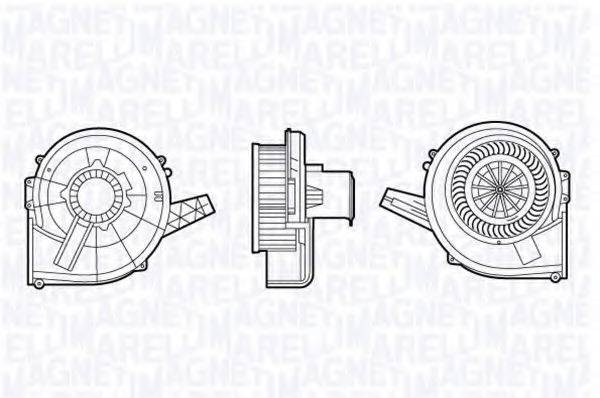 MAGNETI MARELLI 069412664010 Вентилятор салону