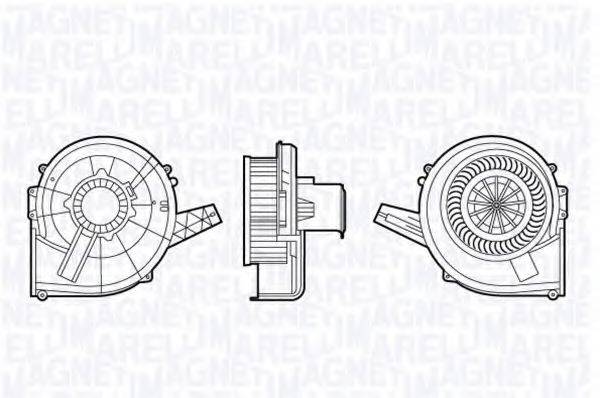 MAGNETI MARELLI 069412666010 Вентилятор салону