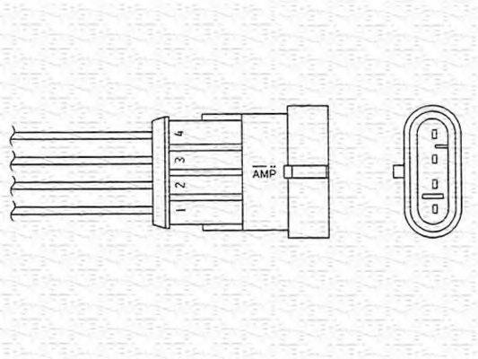 MAGNETI MARELLI 460000287010 Лямбда-зонд