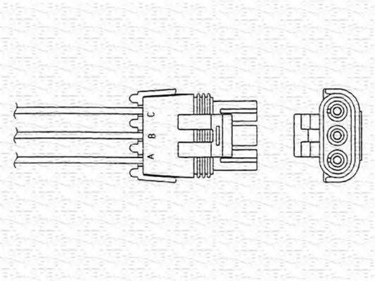 MAGNETI MARELLI 460001878010 Лямбда-зонд