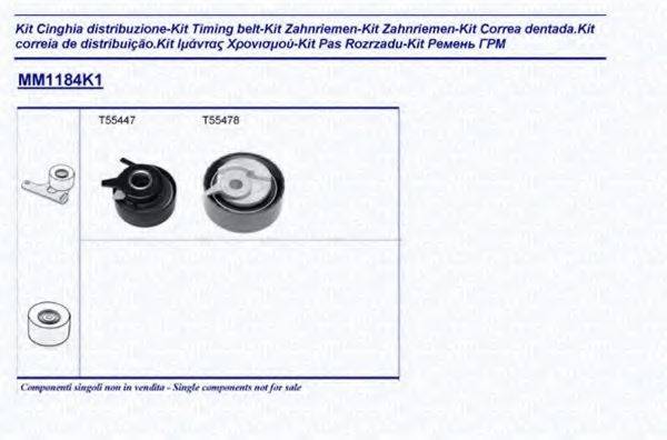 MAGNETI MARELLI 341311841101 Комплект ременя ГРМ