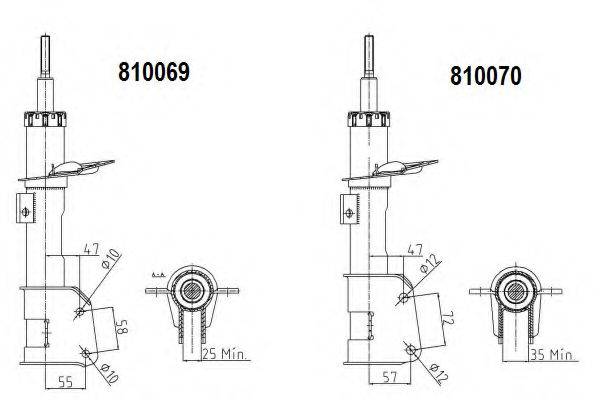 AL-KO 810069 Амортизатор